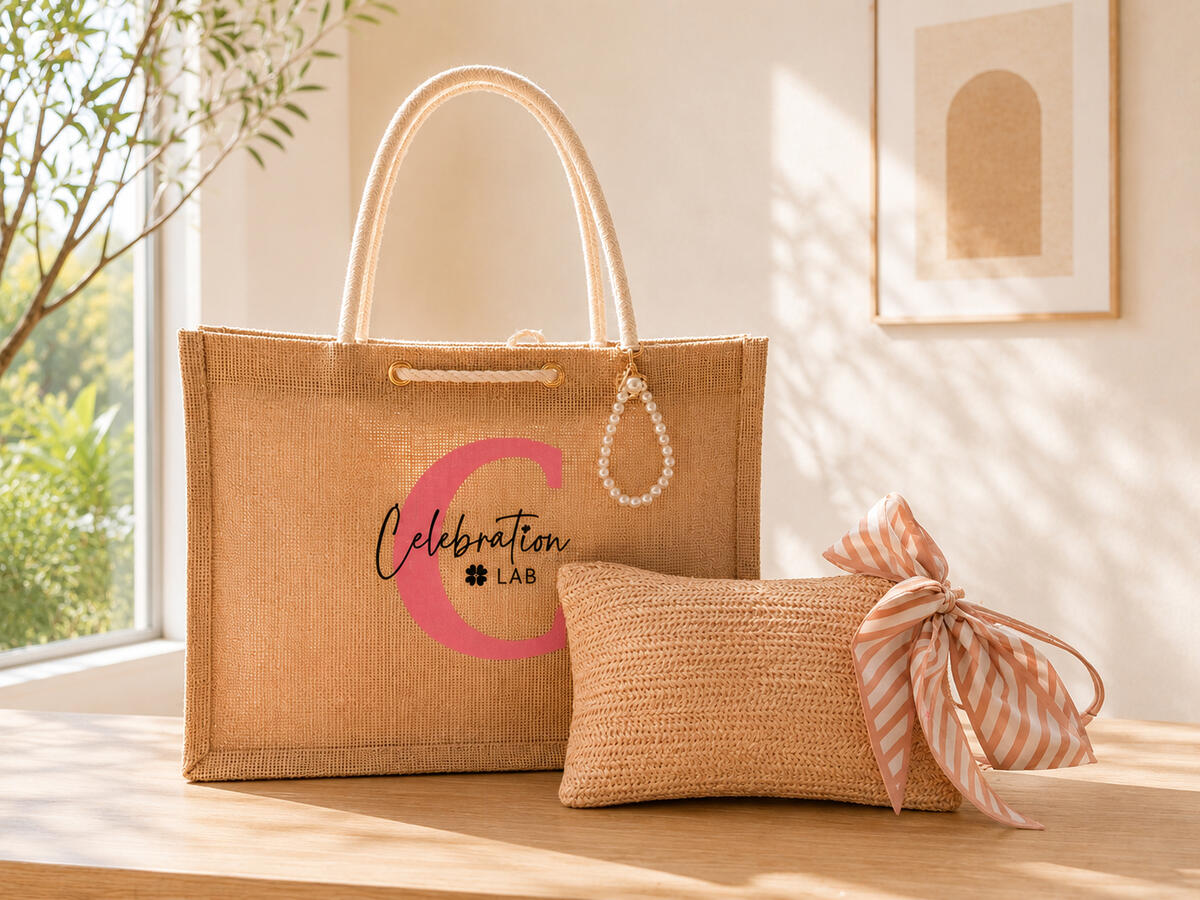 The Jute tote set